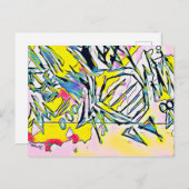 Carte postale haute fréquence (Devant / Derrière)