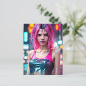 Carte Postale Haute précision RAW couleur dramatique photo Cheve (Debout devant)