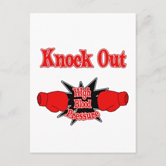 Carte Postale Haute pression artérielle (Devant)