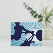 Carte Postale hautes cycles (Debout devant)