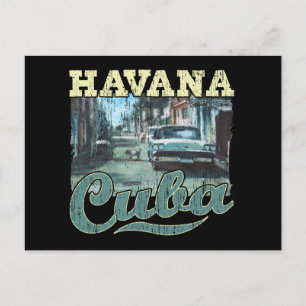 Carte Postale Havana Cuba Graffiti Street Art - Love Habana