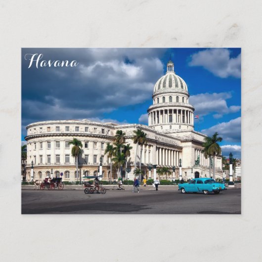 Carte Postale Havana Cuba Photo de voyage (Devant)