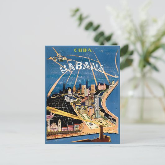 Carte Postale Havane (Debout devant)