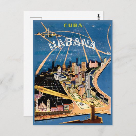 Carte Postale Havane (Devant / Derrière)