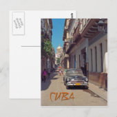 Carte Postale Havane, Cuba (Devant / Derrière)
