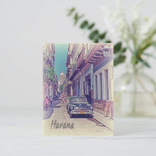 Carte Postale Havane, Cuba (Debout devant)