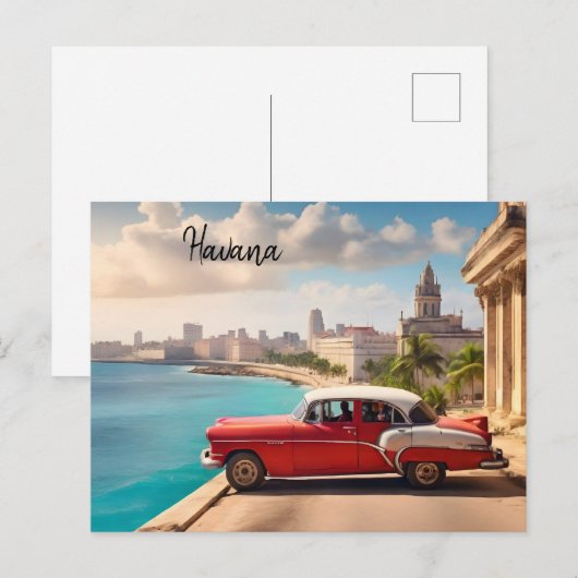 Carte Postale Havane Cuba (Devant / Derrière)
