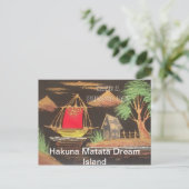 Carte Postale Have a Blessed Day Hakuna Matata Postcard (Debout devant)