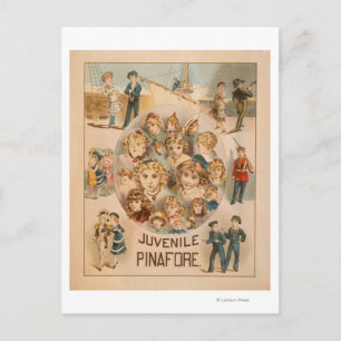 Carte Postale Haverly's New York Juvenile PinaAVA Theater 2