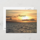 Carte Postale Hawaï (Devant / Derrière)