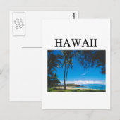 Carte Postale hawaï (Devant / Derrière)