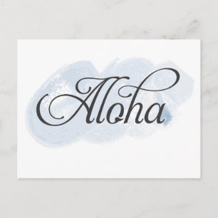 Carte Postale Hawaïen - Aloha