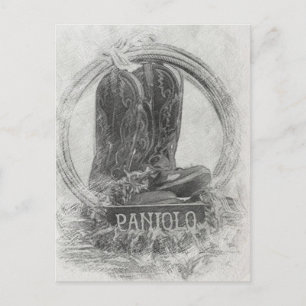 Carte Postale Hawaïen Paniolo