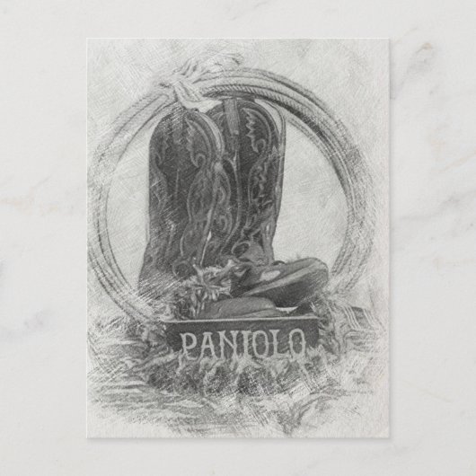 Carte Postale Hawaïen Paniolo (Devant)