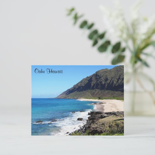 Carte postale hawaïenne (Debout devant)