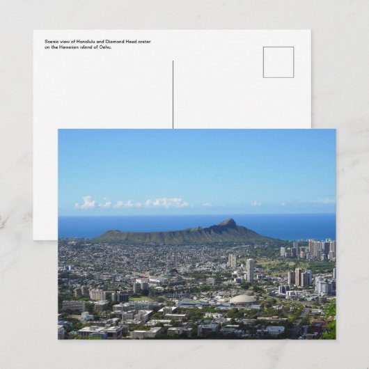 Carte postale hawaïenne (Devant / Derrière)