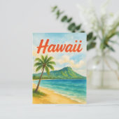 Carte Postale Hawaii (Debout devant)