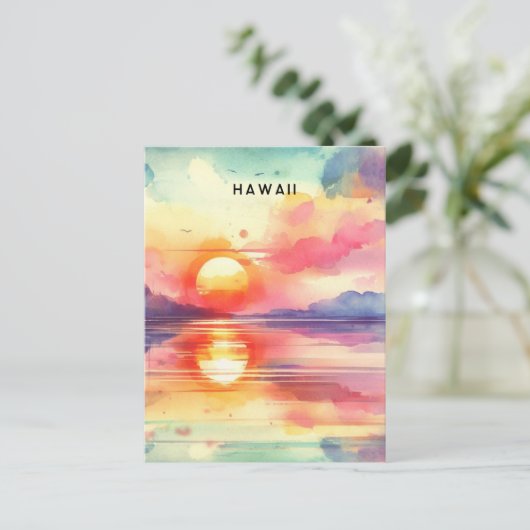 Carte Postale hawaii (Debout devant)