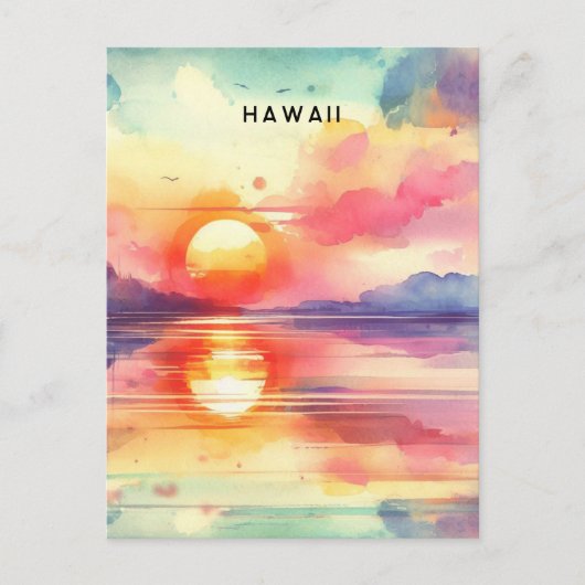 Carte Postale hawaii (Devant)