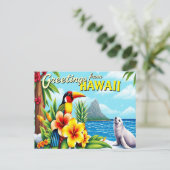 Carte postale HAWAII (Debout devant)