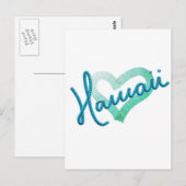 Carte Postale Hawaii (Devant / Derrière)