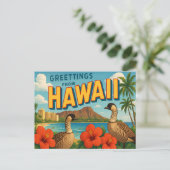 Carte postale HAWAII (Debout devant)