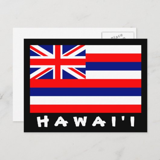 Carte Postale Hawai'i (Devant / Derrière)