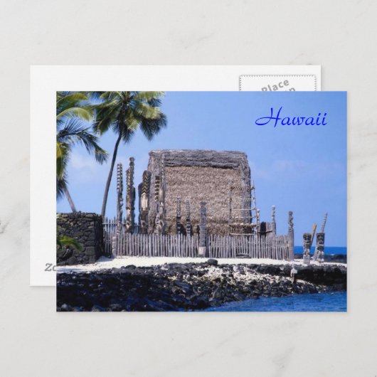 Carte Postale Hawaii (Devant / Derrière)