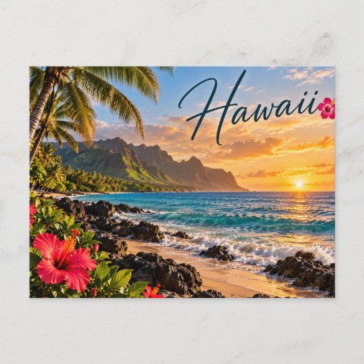 Carte Postale Hawaii (Devant)