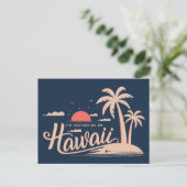 Carte postale Hawaii (Debout devant)