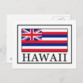 Carte Postale Hawaii (Devant / Derrière)