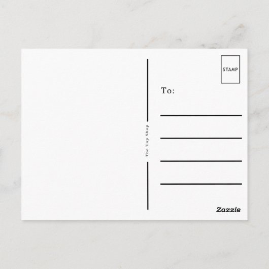 Carte postale Hawaii (Dos)