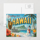 Carte postale HAWAII (Devant / Derrière)