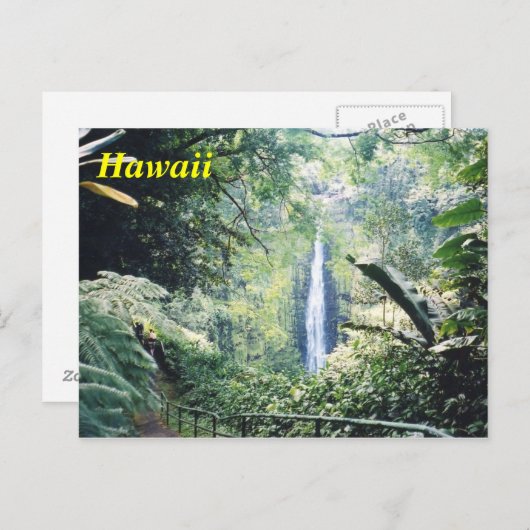 Carte postale Hawaii (Devant / Derrière)