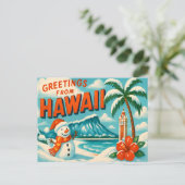 Carte postale HAWAII (Debout devant)