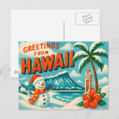 Carte postale HAWAII (Devant / Derrière)