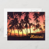 Carte postale Hawaii (Devant / Derrière)