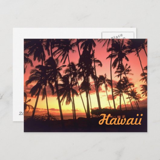 Carte postale Hawaii (Devant / Derrière)