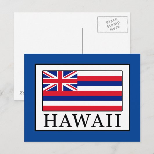 Carte Postale Hawaii (Devant / Derrière)