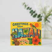 Carte postale Hawaii (Debout devant)