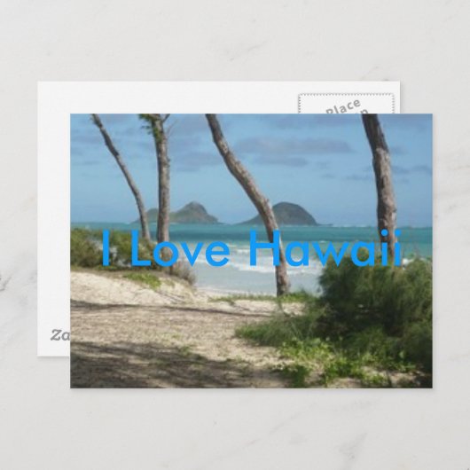CARTE POSTALE HAWAII ALOHA COLLECTION (Devant / Derrière)