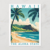 Carte Postale Hawaii Aloha State USA Travel Place (Devant)
