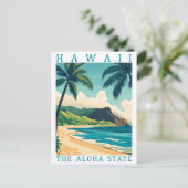 Carte Postale Hawaii Aloha State USA Travel Place (Debout devant)