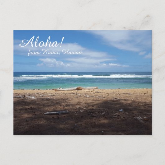 Carte postale Hawaii Beach (Devant)