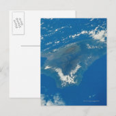 Carte Postale Hawaii de l'espace (Devant / Derrière)