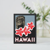 Carte Postale hawaii états-unis usa art déco retro voyage (Debout devant)