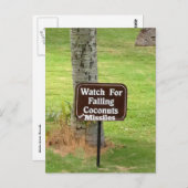 Carte Postale Hawaii False Missile Warning Scare 2018 (Devant / Derrière)