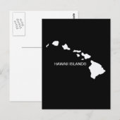 Carte Postale Hawaii Huit îles (Devant / Derrière)