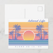 Carte postale Hawaii Island Life (Devant / Derrière)