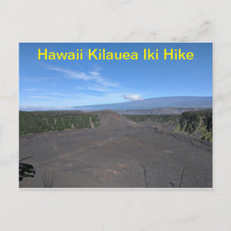 Carte Postale Hawaii Kilauea Iki Randonnée